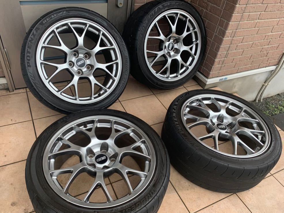BBS 軽量 鍛造ホイール 18インチ タイヤセット CZ4A ランエボ10