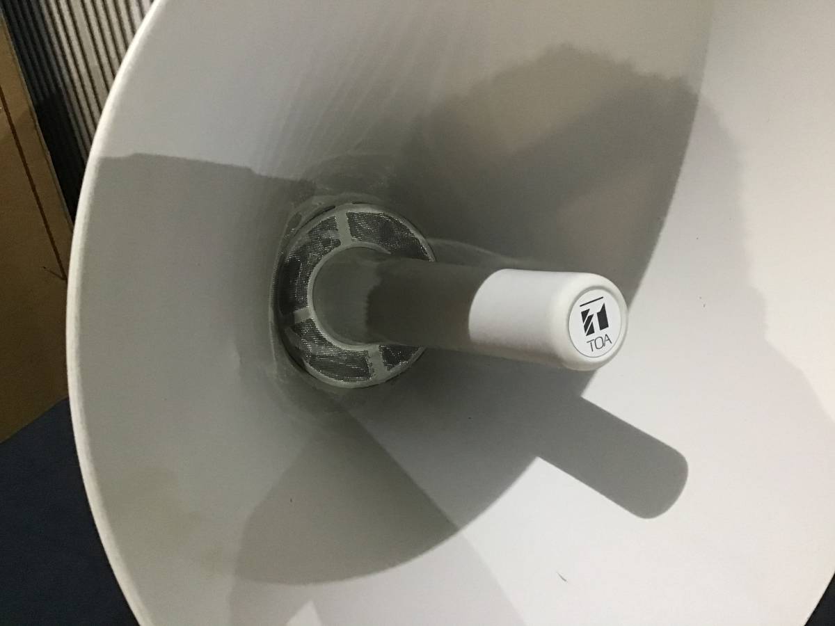 TOA TH-50D 30 ホーンスピーカー 防災無線用 屋外用 音出し確認