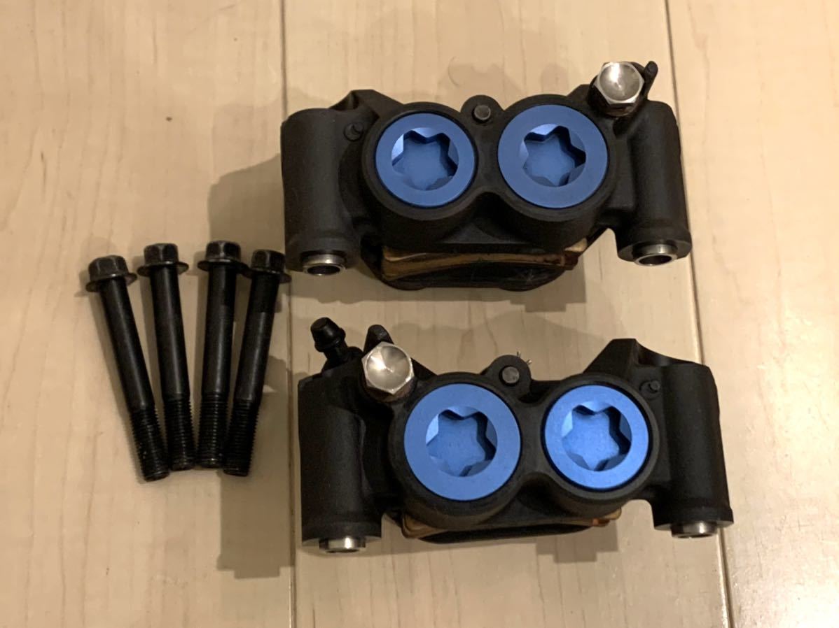 M★良品♪YZF-R1('09) MOS 6POT ラジアルマウントキャリパーset♪130mm♪ YZF-R1 09の通販
