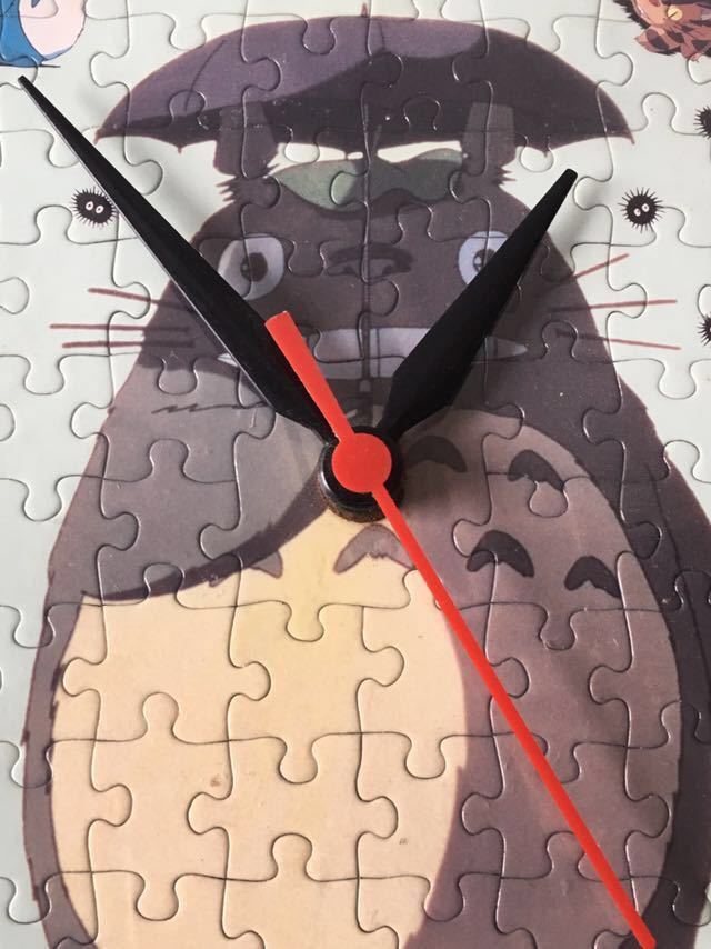 トトロ 時計 AMADA 1994 検索)古い ジグソーパズル TOTORO アマダ