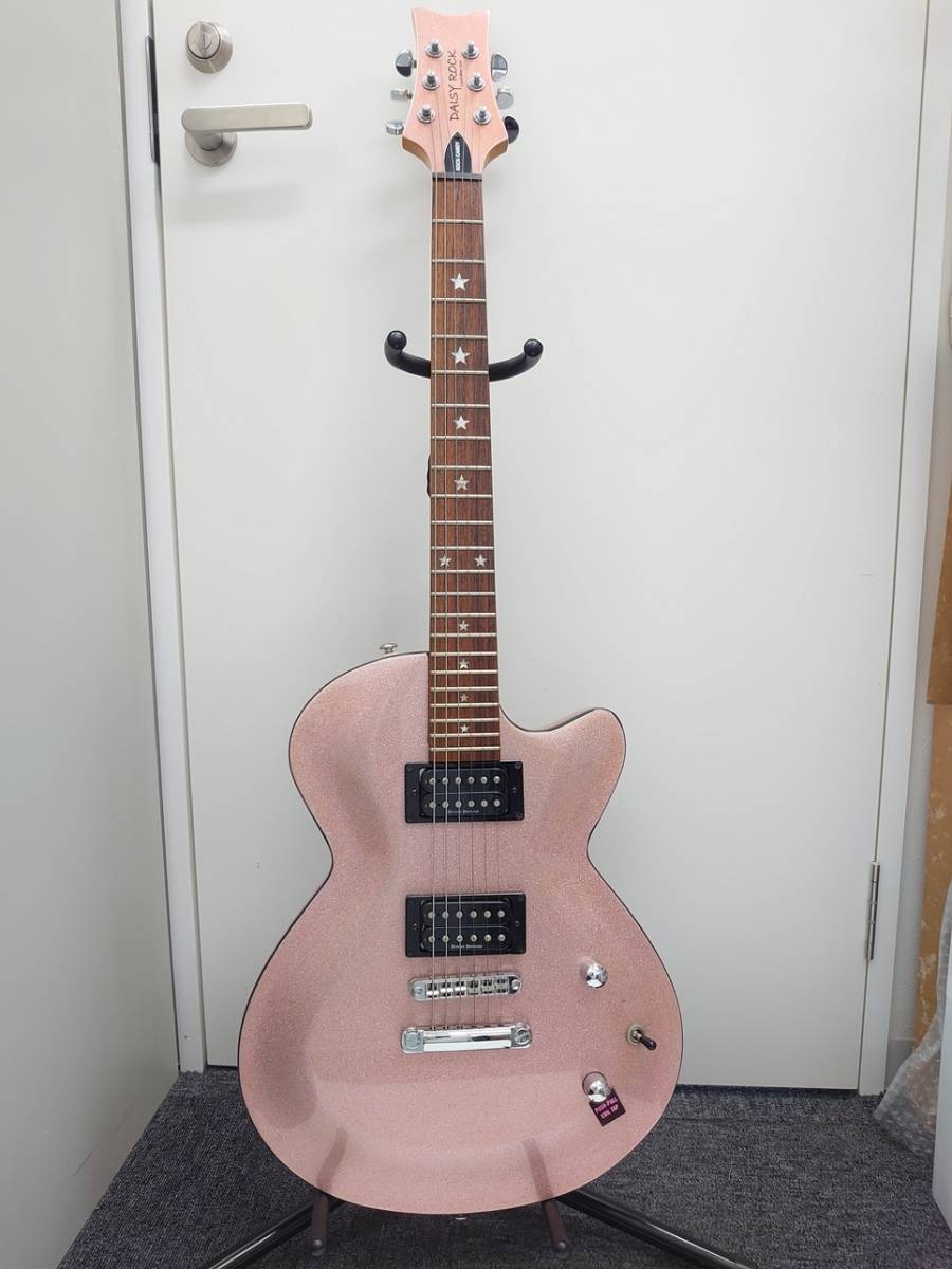 セミアコ　デイジーロック　Daisy Rock ピンク エレキギター セミアコ デイジーロック Daisy Rock ピンク エレキギター デイジー