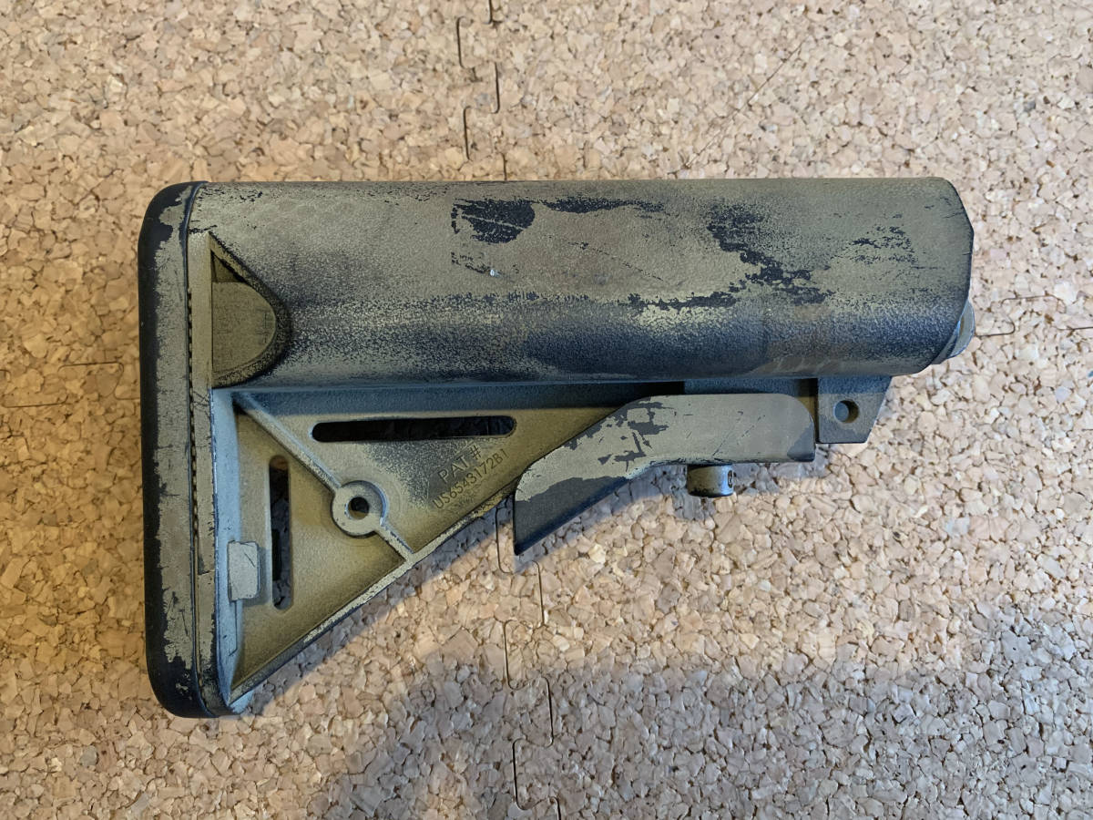実物 放出品 B5 SOPMOD GEN1 ストック 初期型 クレーンストック MK18