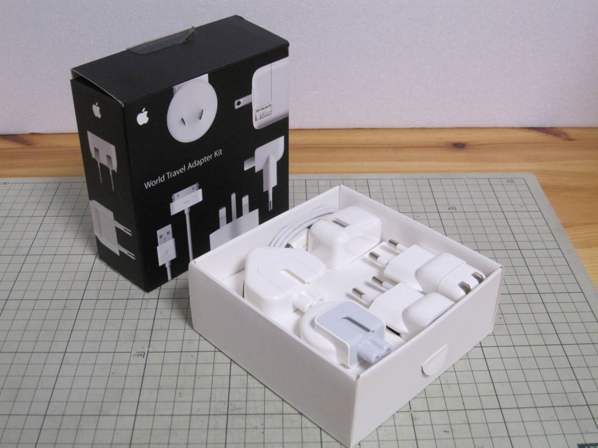 Apple /アップル World Travel Adapter Kit ワールド・トラベル・アダプター・キット の落札情報詳細 ヤフオク