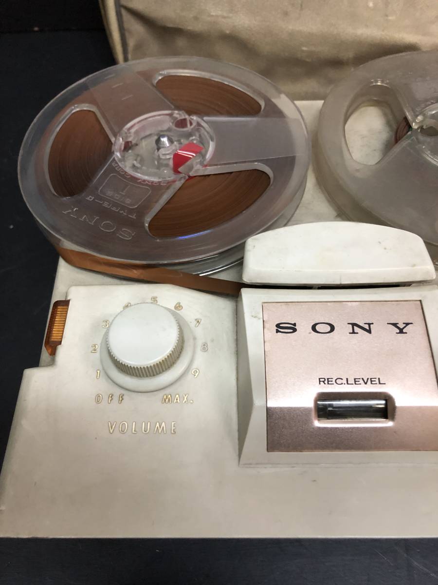☆希少☆昭和レトロ SONY TC-111 テープレコーダー☆の落札情報