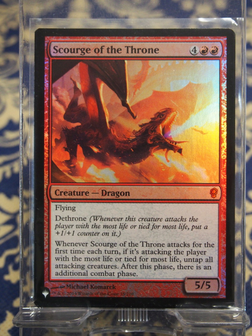 1559 玉座の災い魔 Scourge Of The Throne コンスピラシー ミステリーブースター産 Foil 英語版 の落札情報詳細 ヤフオク落札価格情報 オークフリー スマートフォン版 1559 玉座の災い魔 Scourge Of The Throne コンスピラシー ミステリーブースター産 Foil 英語版 の落札情報詳細 ヤフオク落札価格情報 オークフリー スマートフォン版
