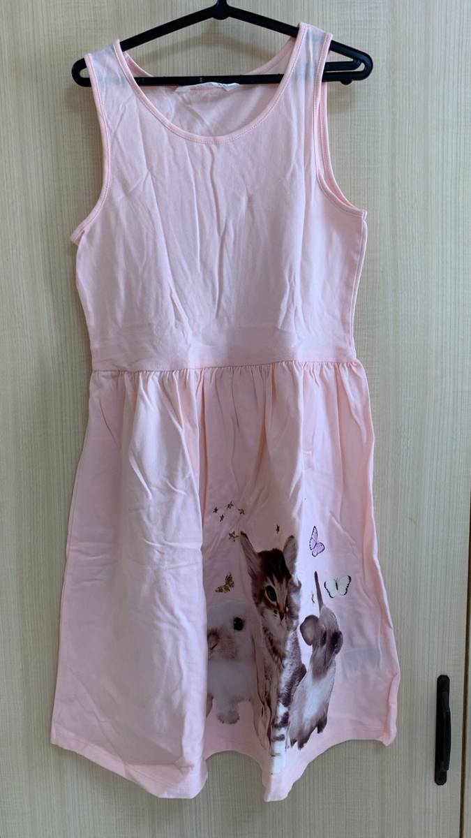 H M ノースリーブaラインワンピース 146 152サイズ の落札情報詳細 ヤフオク落札価格情報 オークフリー スマートフォン版