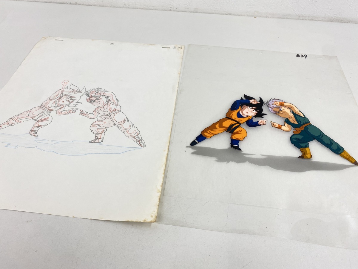☆ドラゴンボール DRAGONBALL ヒュージョン 孫悟天 トランクス セル画
