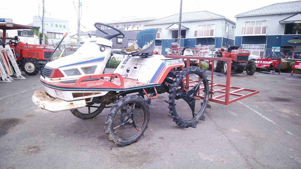運搬車　2台ー田植え機　1台 安心安全コンパクト｜Rice transplanter LC41｜田植機｜製品情報｜製品