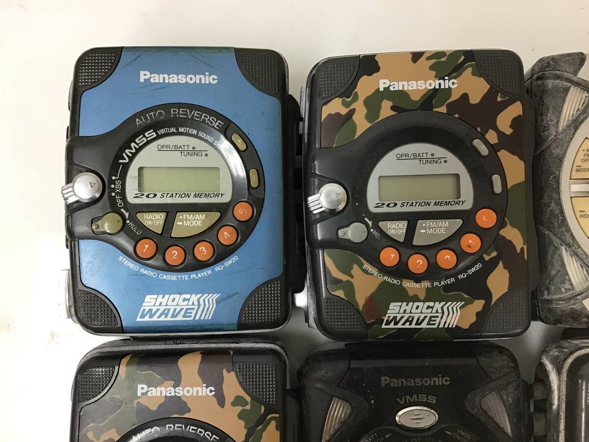 パナソニック ショックウェーブカセットプレーヤー RQ-SW20 ジャンク品 パナソニック ショックウェーブカセットプレーヤー RQ-SW20