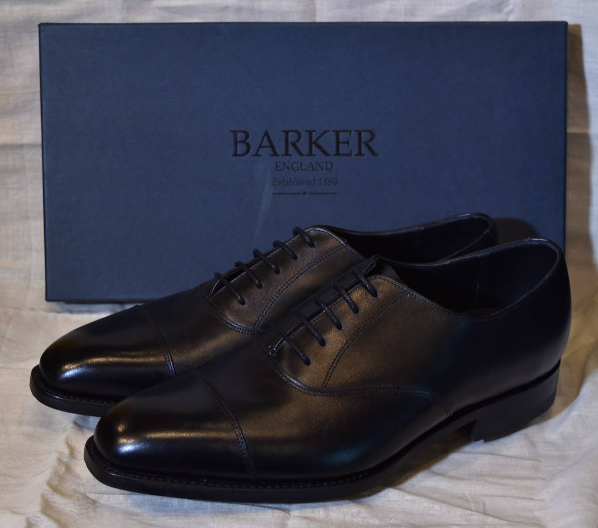 Barker ダイナイトソール仕様 4275FW14 ストレートチップ 黒 新品】SALE!! BARKER 4275FW14 バーカー グッドイヤー式 ストレート