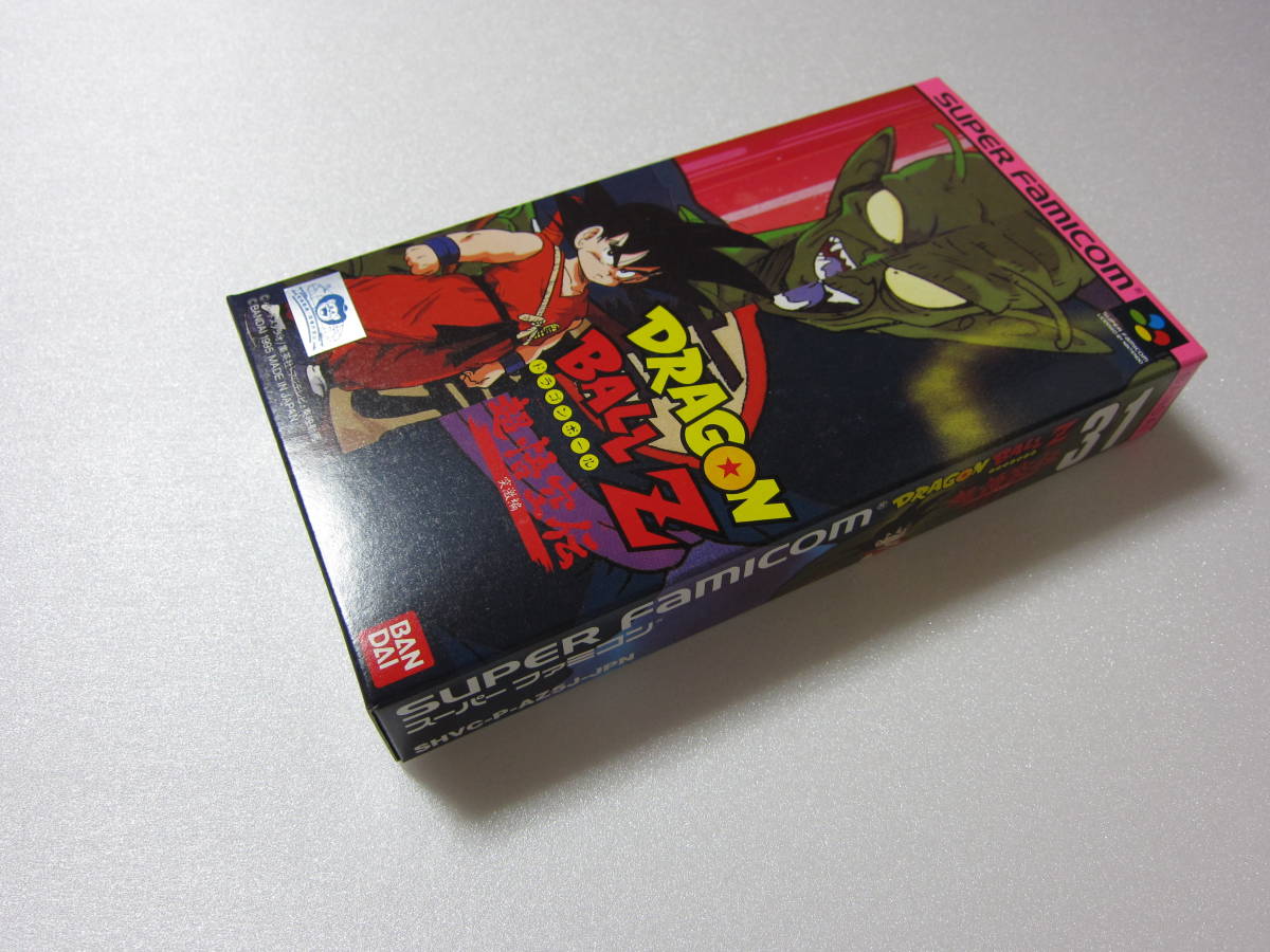 新品 新品未開封 スーパーファミコン ドラゴンボールz超悟空伝 突撃編 バンダイ Sfc 未使用 の落札情報詳細 ヤフオク落札価格情報 オークフリー スマートフォン版