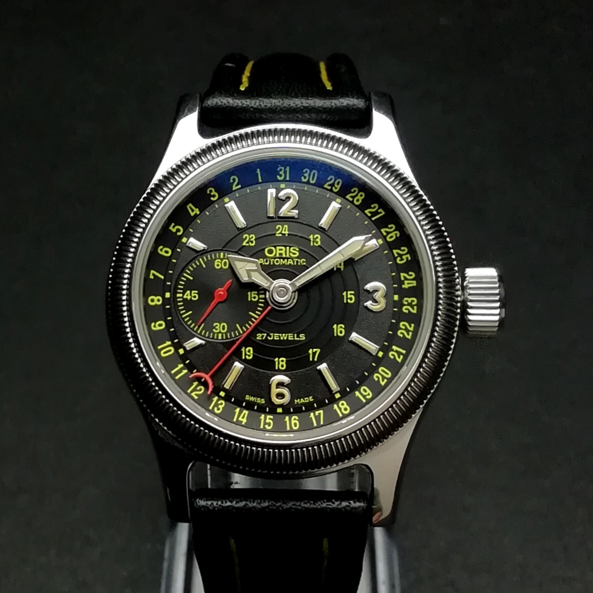ORIS オリス 裏スケルトン ビッグクラウン コマンダー 自動巻