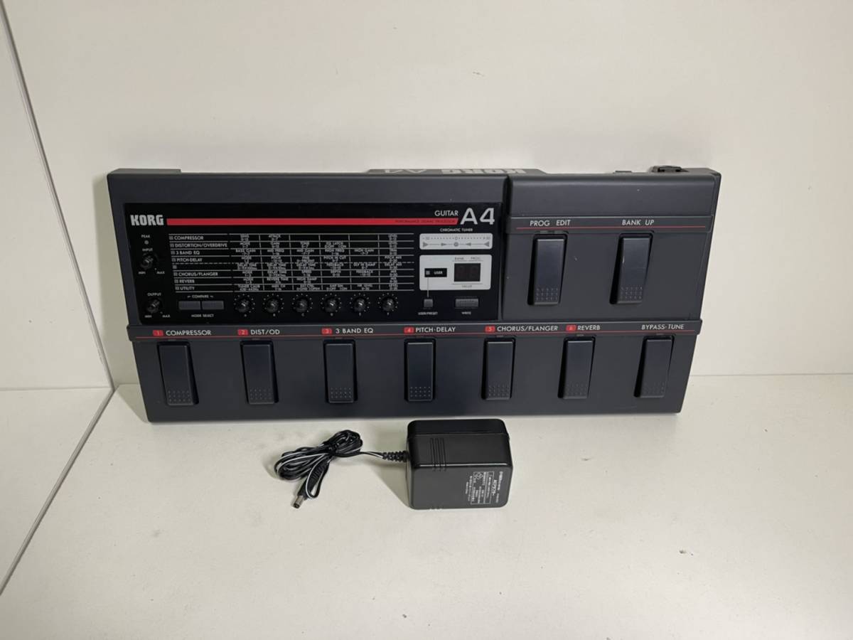 美品 KORG GUITAR A4 ギターエフェクター マルチエフェクター