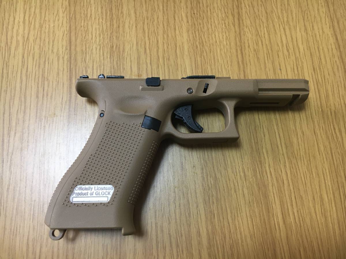 マルイ グロック G17 フレーム 一式　　　　　　　　◆g18/g22/g34/sai/zev/m4mws/akms74/mp5k/mp7/sig552/g36/p90/hk416/kj/we/ksc/次世代