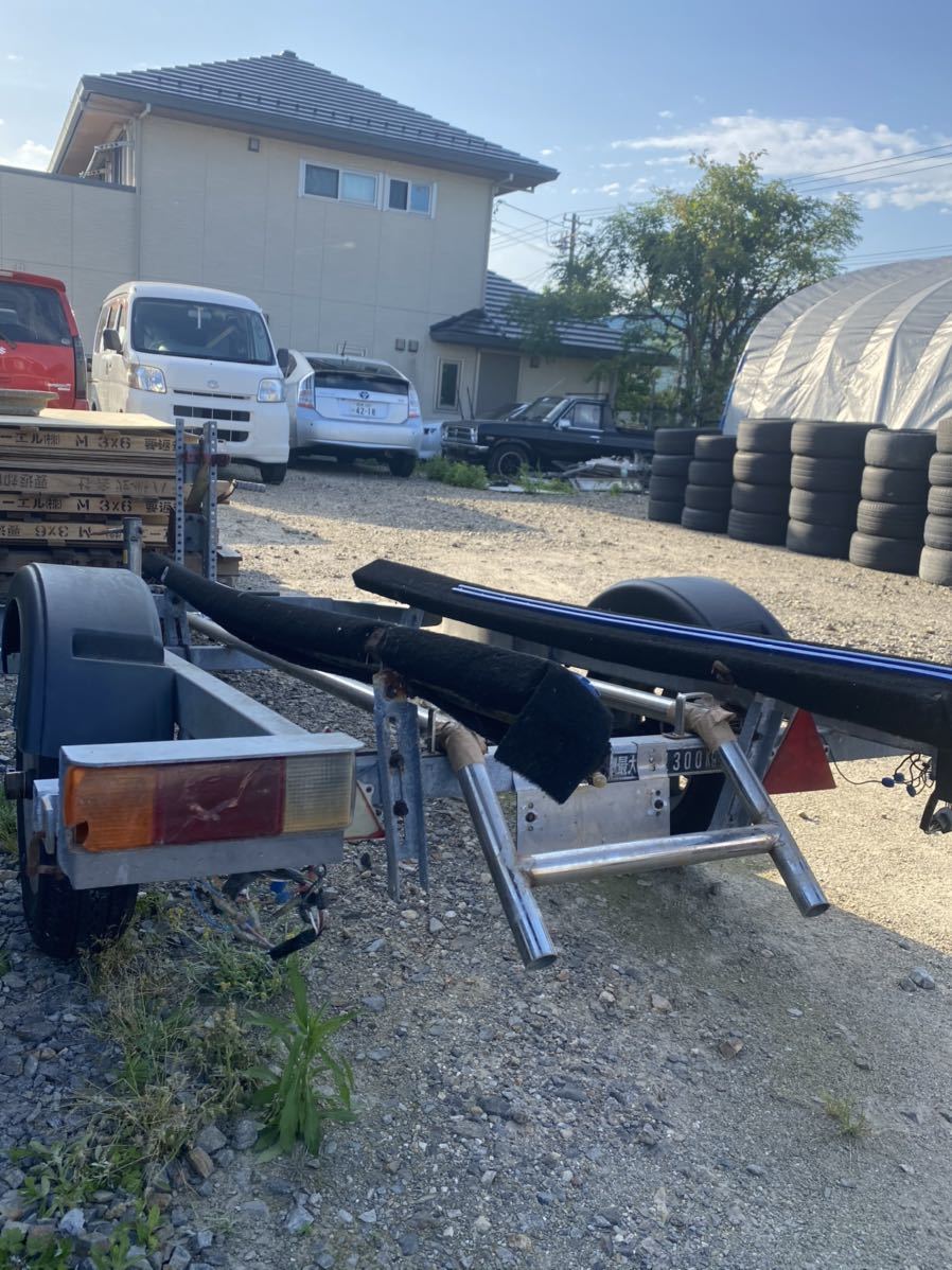 ジェットスキー トレーラー 書類付き 要整備