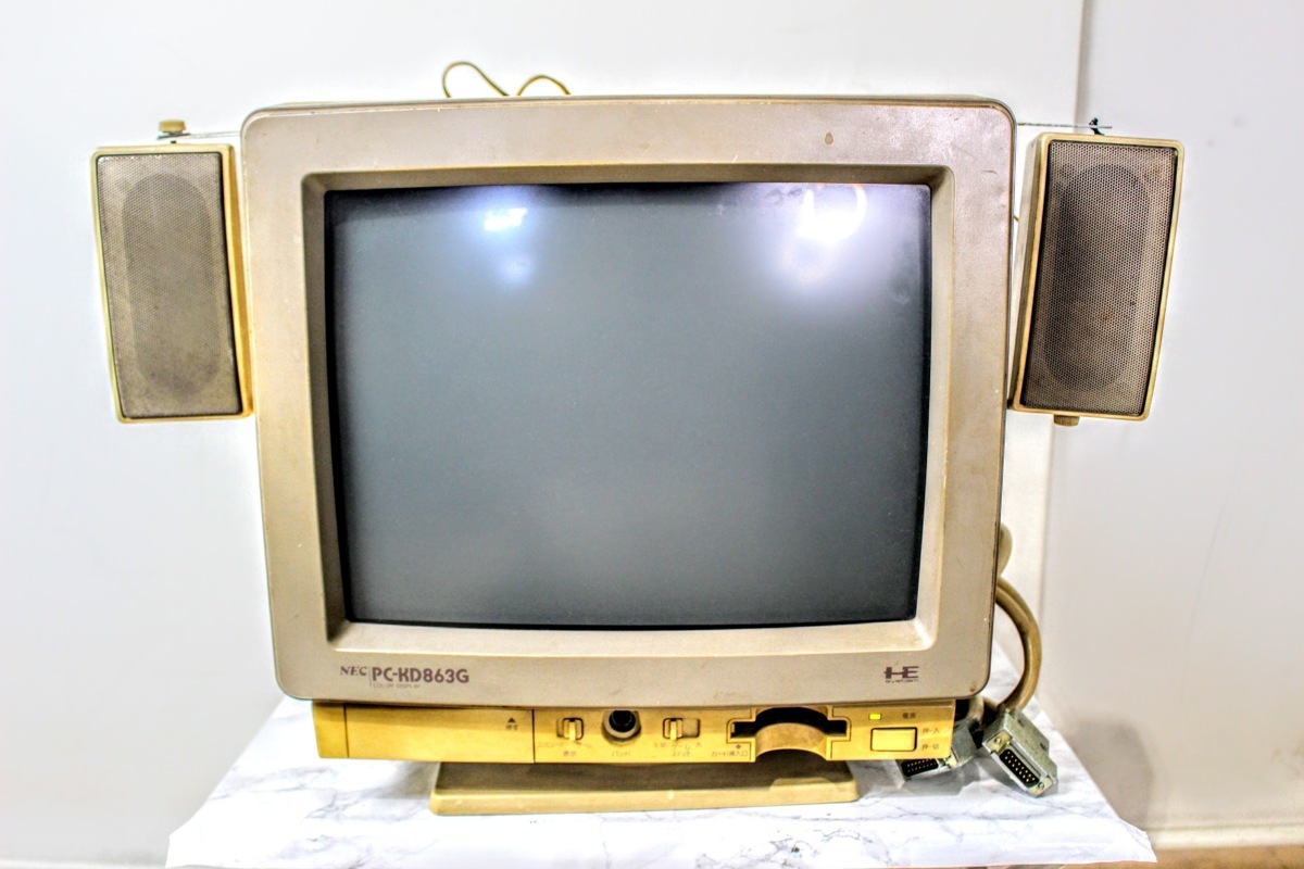 No 5425 ジャンク ｎｅｃホームエレクトロニクス パソコン用ディスプレイ Pc Kd863g 年代物 レトロ の落札情報詳細 ヤフオク落札価格情報 オークフリー スマートフォン版