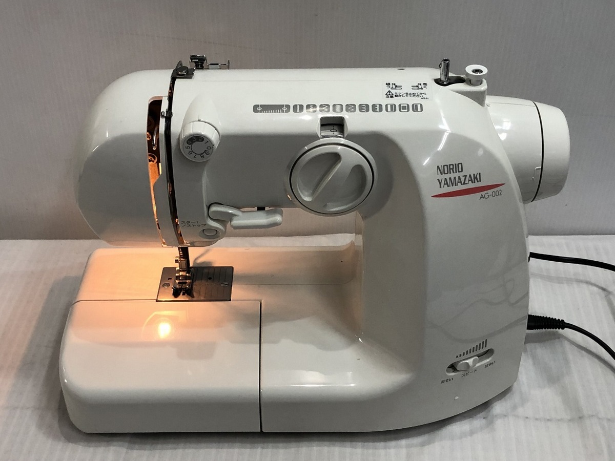 アックスヤマザキ 電子ミシン 山﨑範夫のミシン AG-002N 調子 アックスヤマザキ 電子ミシン 山﨑範夫のミシン AG-002N 調子