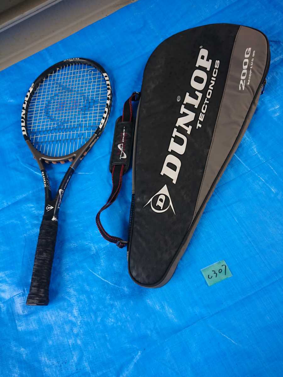 c307 テニスラケット ダンロップ 200G 95 muscle weave dunlop