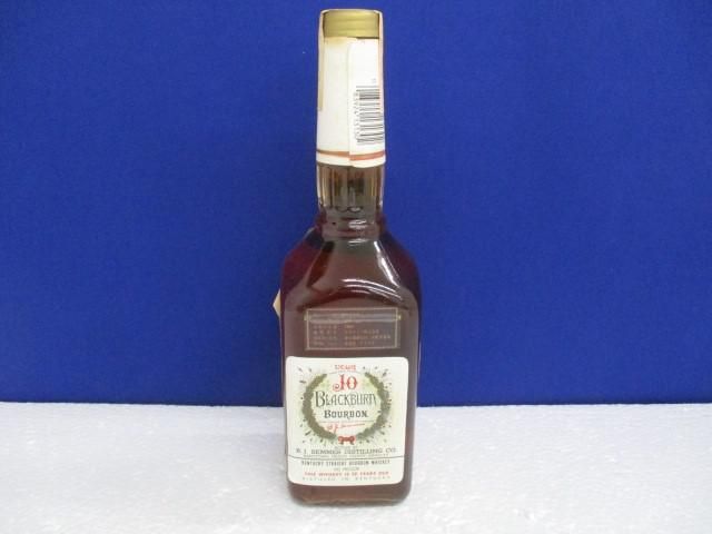 酒 未開栓 ウイスキー BLACKBURN ブラックバーン 12年 BOURBON WHISKEY