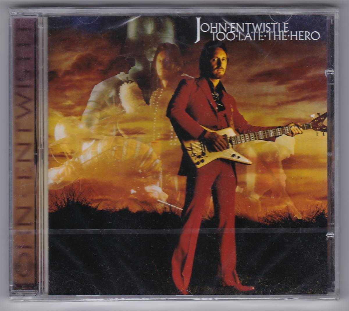 【未使用】独盤未開封新品CD ジョン・エントウィッスル JOHN ENTWISTLE / TOO LATE THE HERO [1981ソロ