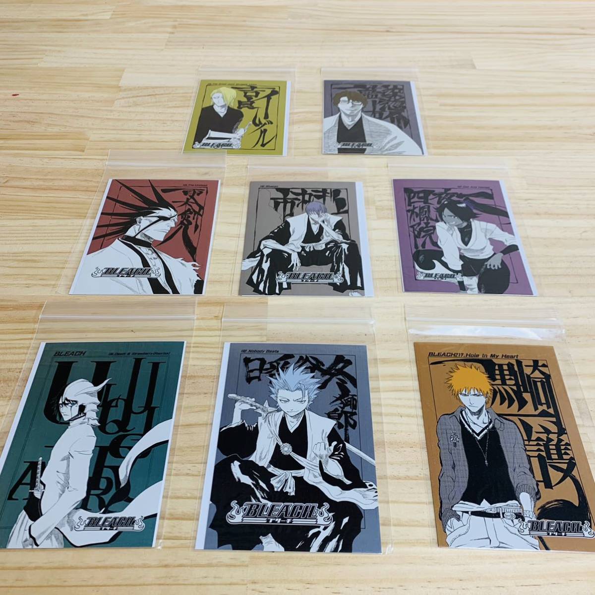 BLEACH 藍染惣右介 扉絵ポストカード まとめ売り BLEACH 藍染惣右介 扉絵