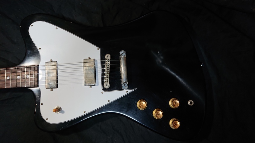 Handmade Gibson Firebird V Non-reverse Replica Lefty ファイヤー