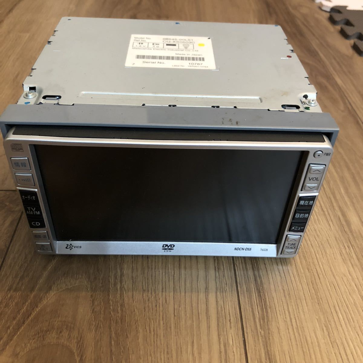 トヨタ純正 トヨタ DVDナビ トヨタ純正ナビ NDCN-D55 ジャンク 地図 