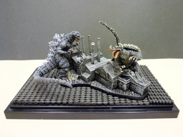 中古】一部塗装済 メガハウス アートワークスコレクション 『ゴジラ対