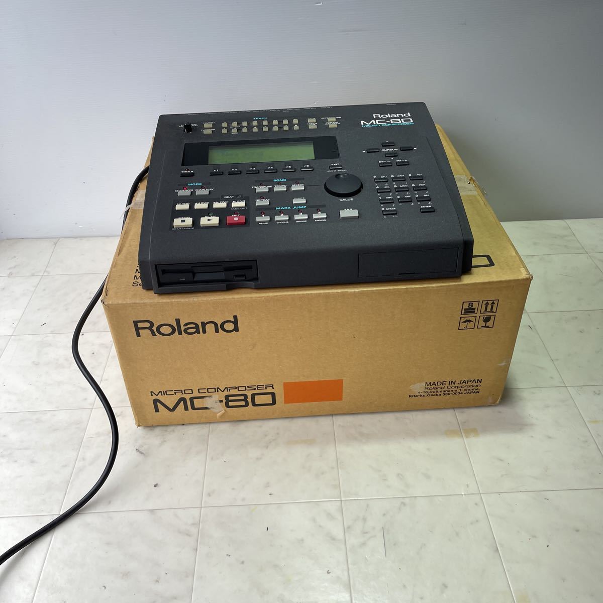 動作品⁄ROLAND⁄MC-80⁄マイクロコンポーザー⁄シーケンサー⁄ローランド
