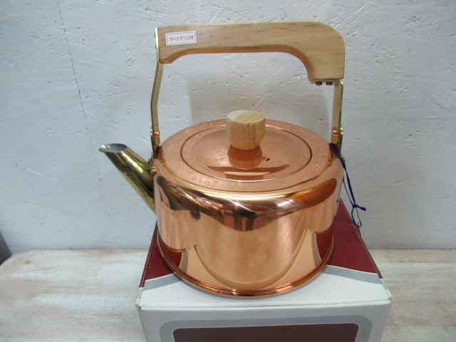 キッチン・食器 兼芝 キングカパー 銅器 煮込み鍋 ケトル ミルクパン 3