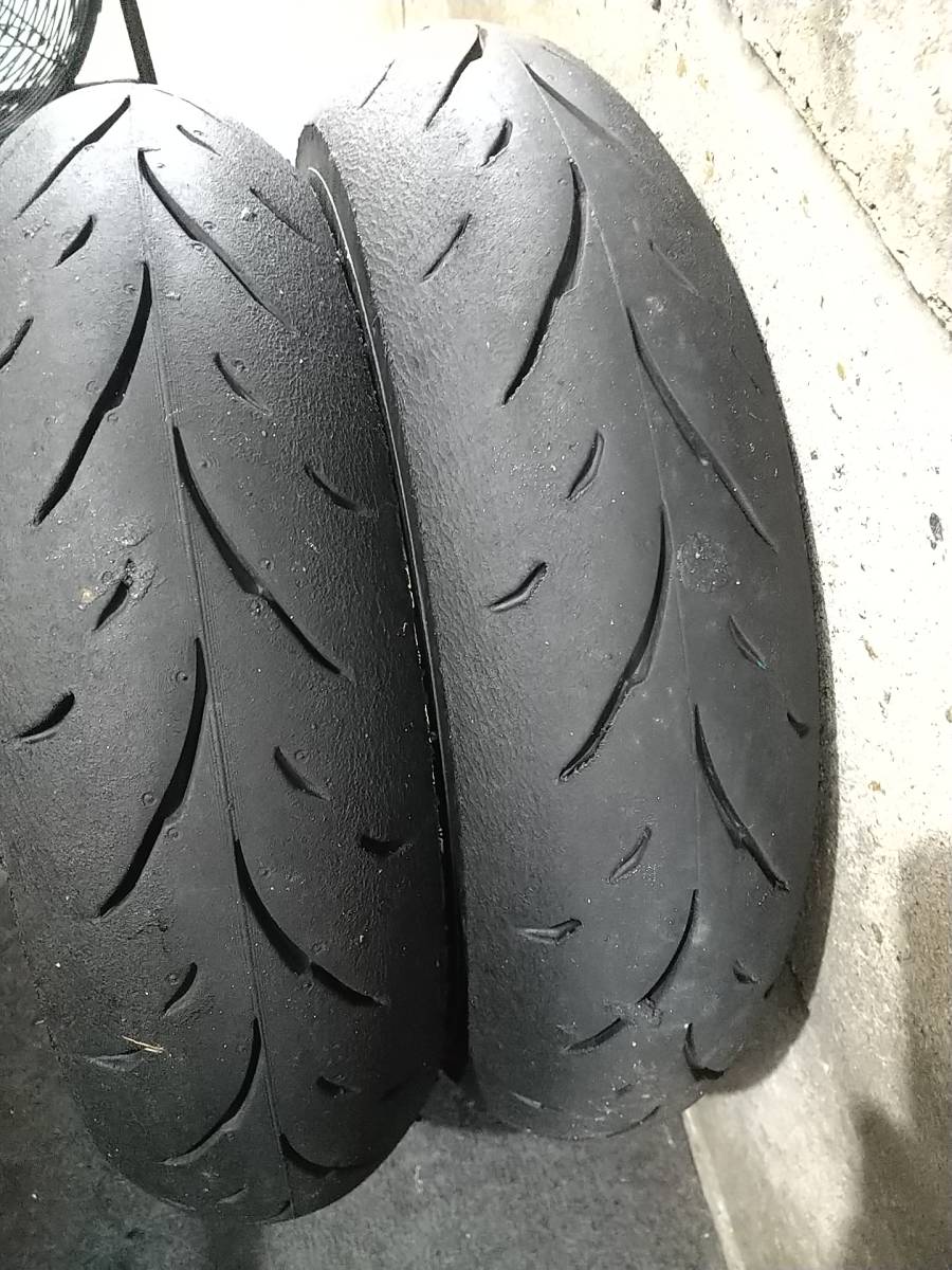 傷や汚れあり】IRC MBR740 DIX RR ハイグリップタイヤ 3.50-10 2本