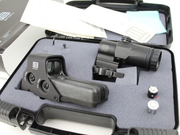 未使用に近い】実物□EOTECH HHS 512 & G30 Magnifier□ホロ