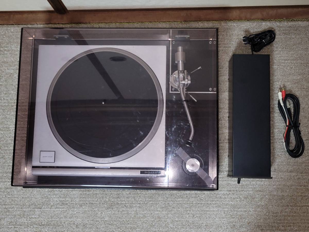 Technics SP-10MKII/SH-10E ターンテーブル キャビネット Technics SP-10MK2 Direct Drive Turntable w/SH-10E in Very