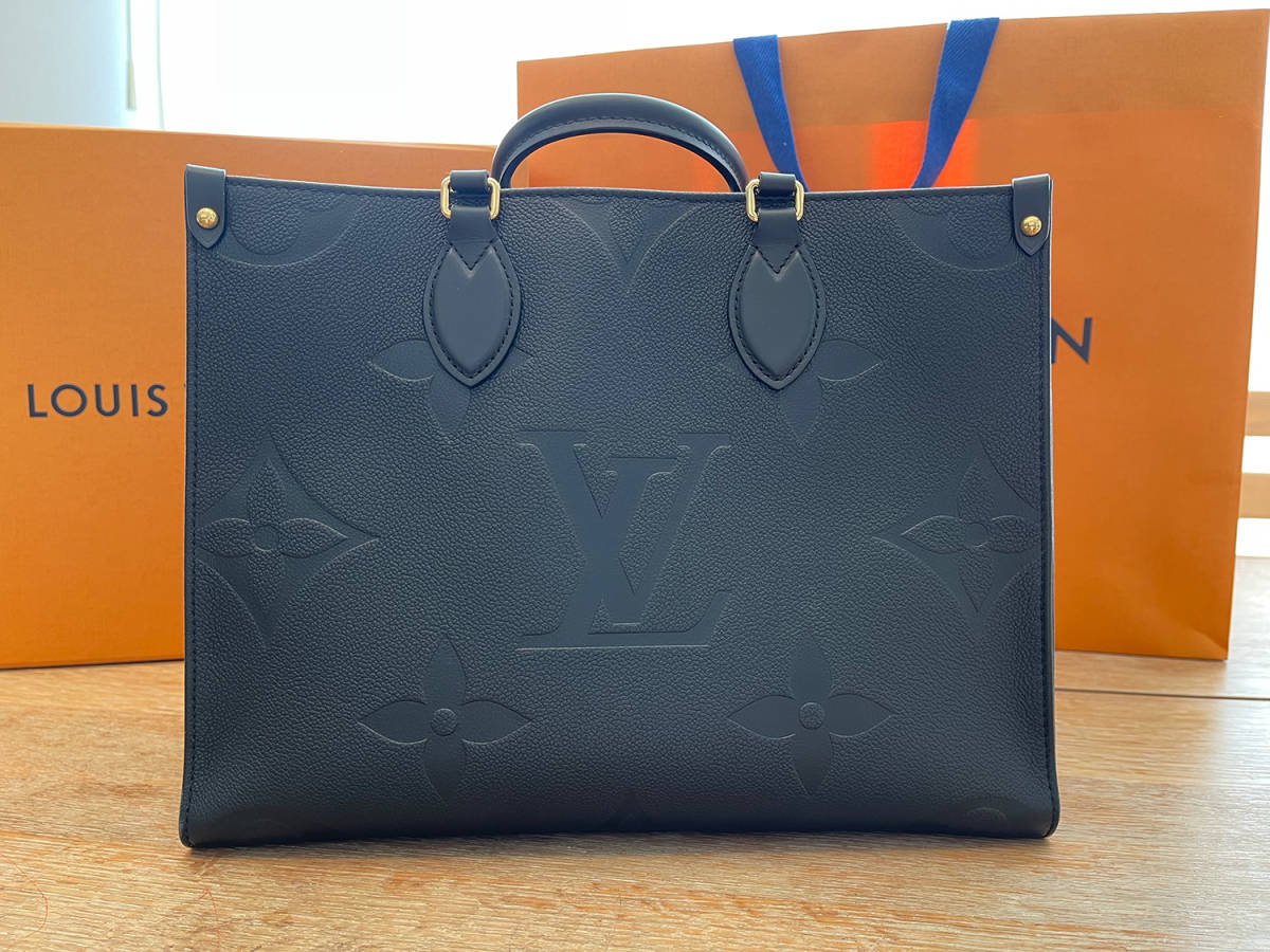 極美品 ルイヴィトン LOUIS VUITTON オンザゴーMM モノグラムアン  