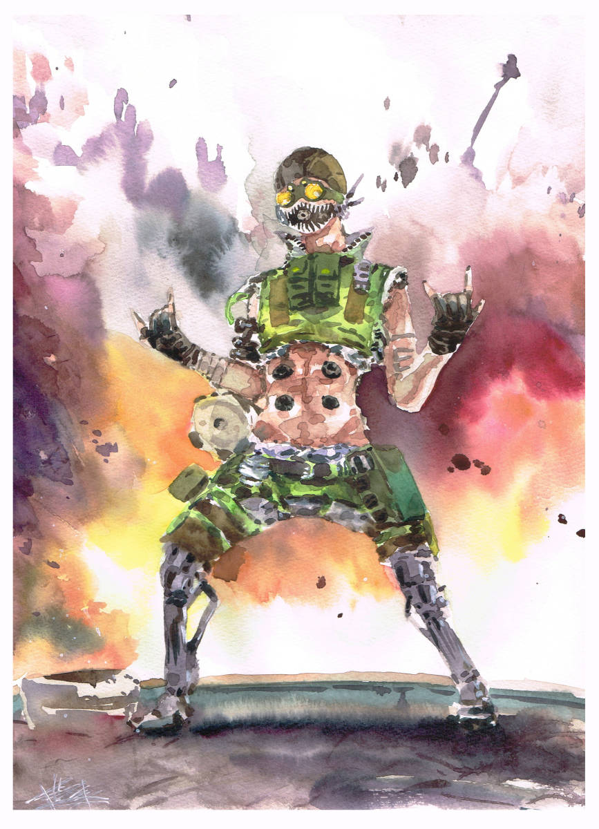 未使用 Apex オクタン 手描きイラスト 水彩 の落札情報詳細 ヤフオク落札価格情報 オークフリー スマートフォン版 未使用 Apex オクタン 手描きイラスト 水彩 の落札情報詳細 ヤフオク落札価格情報 オークフリー スマートフォン版