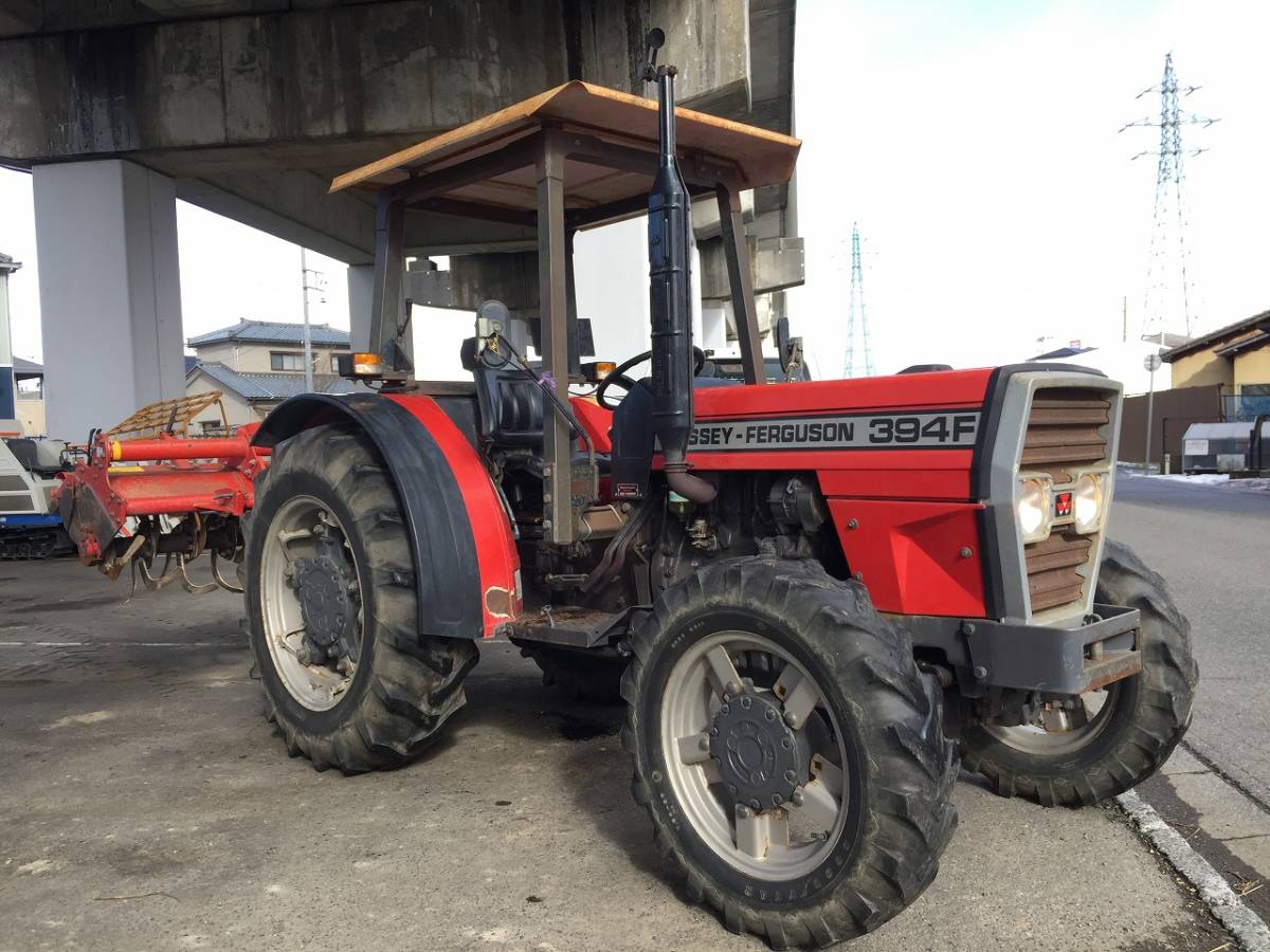 傷や汚れあり】新潟発 トラクター マッセイ・ファーガソン MF394-4F 