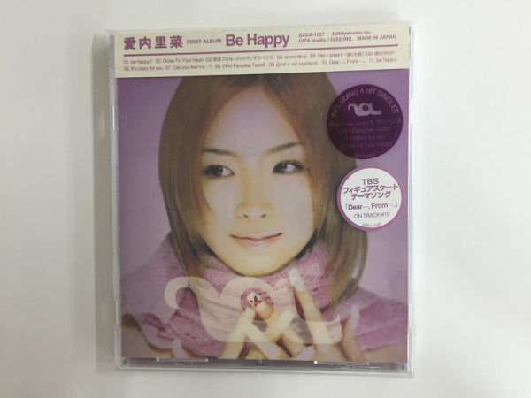 未使用】U876 愛内里菜 / Be Happy 未開封 [CD] 131の落札情報詳細