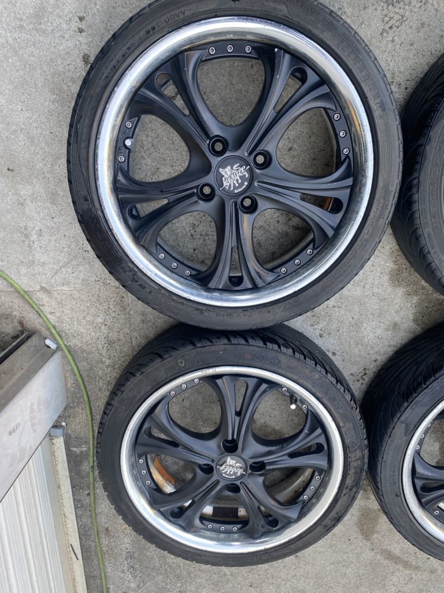 昨夜さん専用②希少！ウェッズスポーツ　ケルベロスⅢ 925EVO 17インチ 希少！ウェッズスポーツ ケルベロスⅢ 925EVO 17インチ 軽自動車