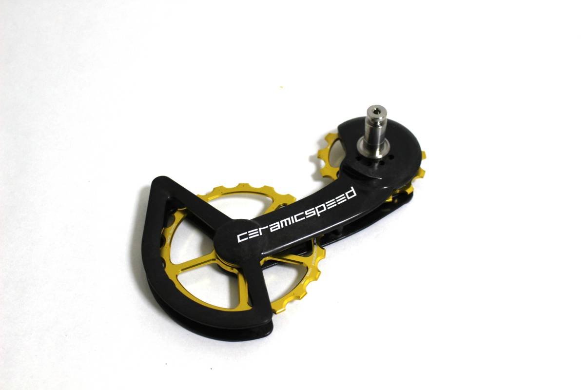 CeramicSpeed Sistema de Roldanas - OSPW Aero - Alpha Disc | para Shimano Dura Ace/Ultegra Di2 (R9250/R8150