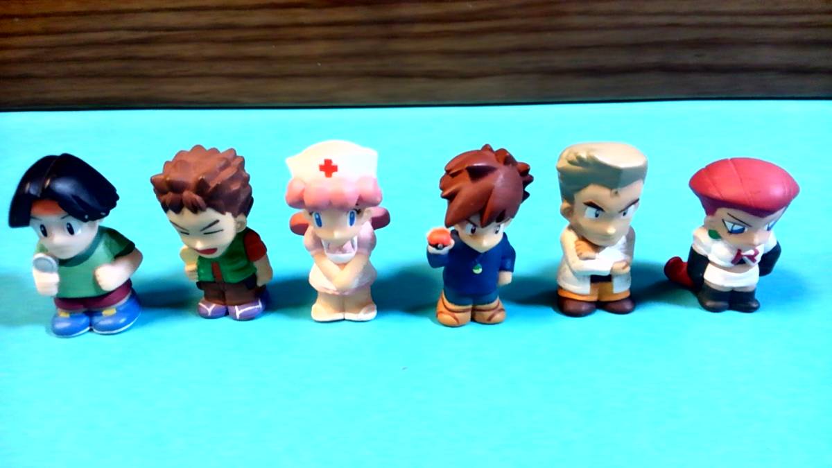 未使用】ポケモンキャラキッズ ムサシ＆コジロウ等 指人形 ポケモン 