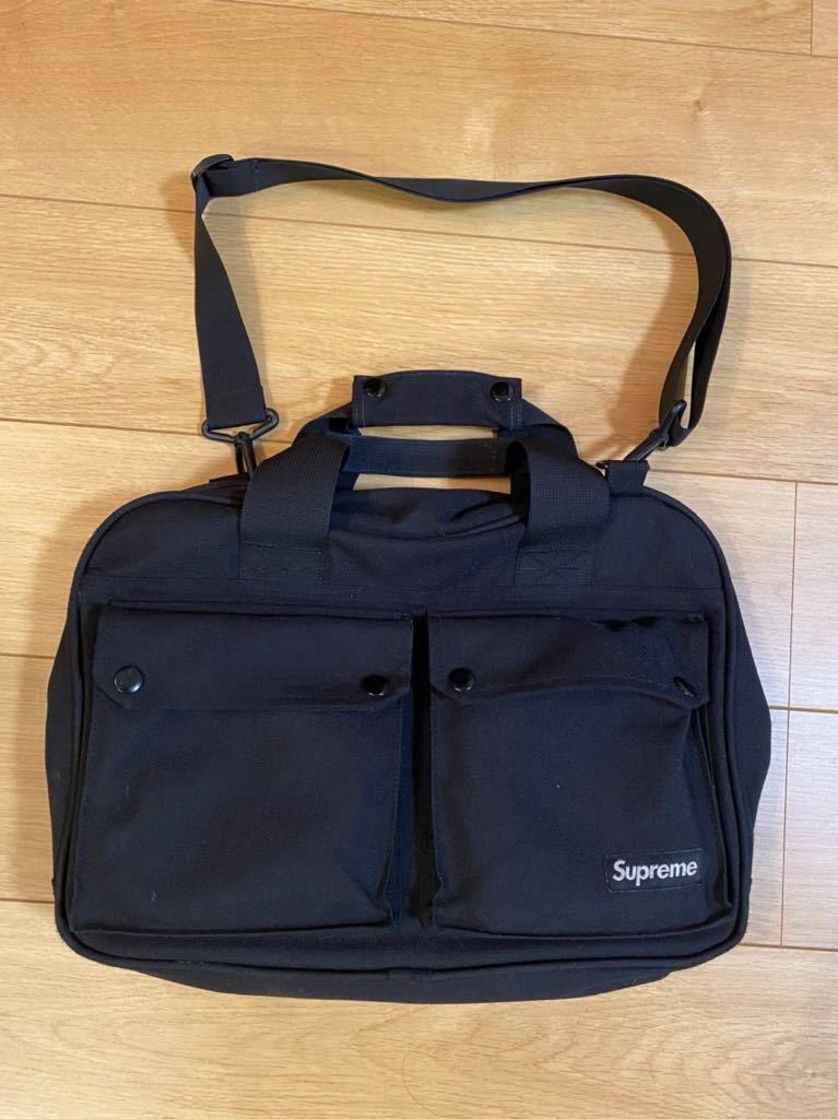 やや傷や汚れあり】Supreme 2way utility bag ショルダー トート  