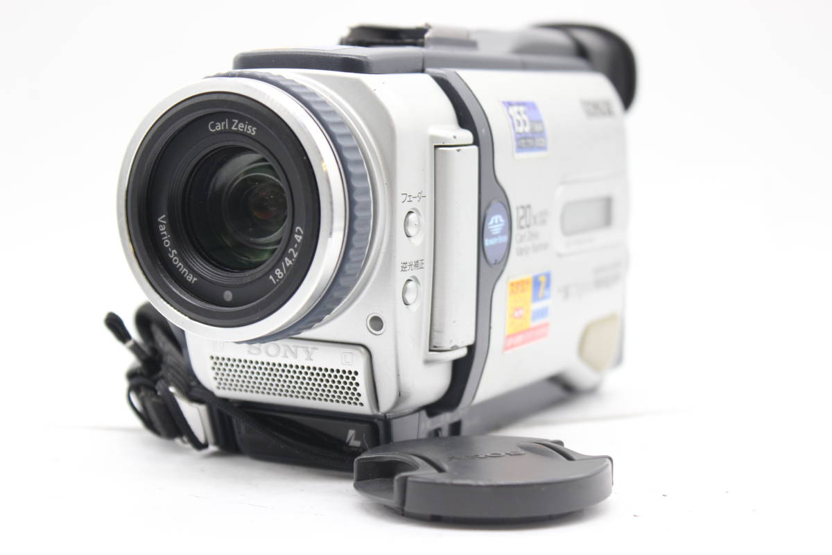 【目立った傷や汚れなし】【録画確認済み】ソニー Sony MiniDV Digital Handycam DCRTRV30 NTSC Carl Zeiss VarioSonnar 4.2