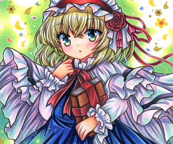 手書きイラスト アリスと海水浴に 色紙イラスト Derbykhabar Com