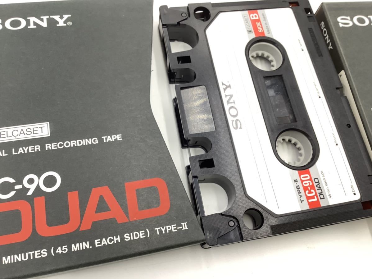 SONY DUAD 90分 TYPE III カセットテープ（0187 ソニー DUAD 90分 