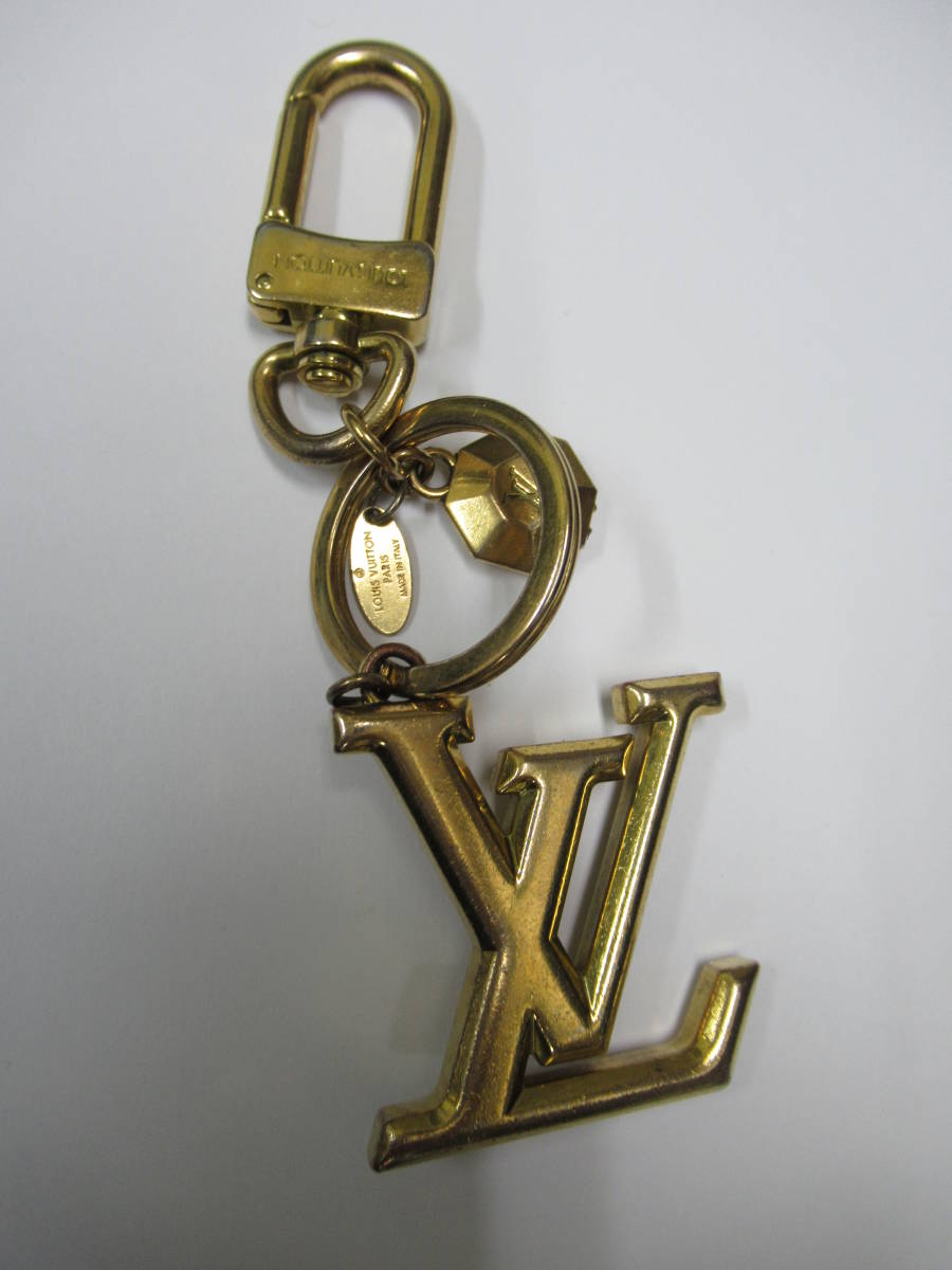 ▲8074 LOUIS VUITTON LVファセット キーリング △8074 LOUIS VUITTON LVファセット キーリング