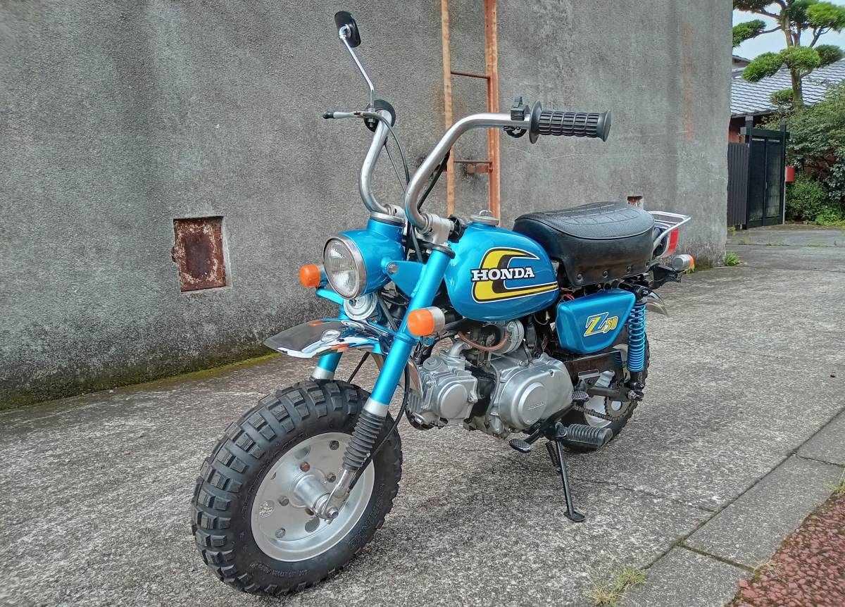 【新品未使用】HONDAモンキータンク　ファイヤーキャンディーブルー&シルバー 1978 GORILLA｜MODELS｜Monkey｜Honda