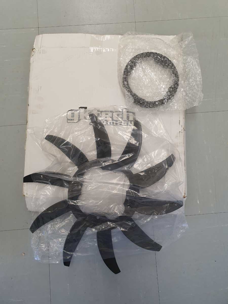 GKTech ハイフローファン S13/S14/S15/R32/R33/R34 SR20 RB20