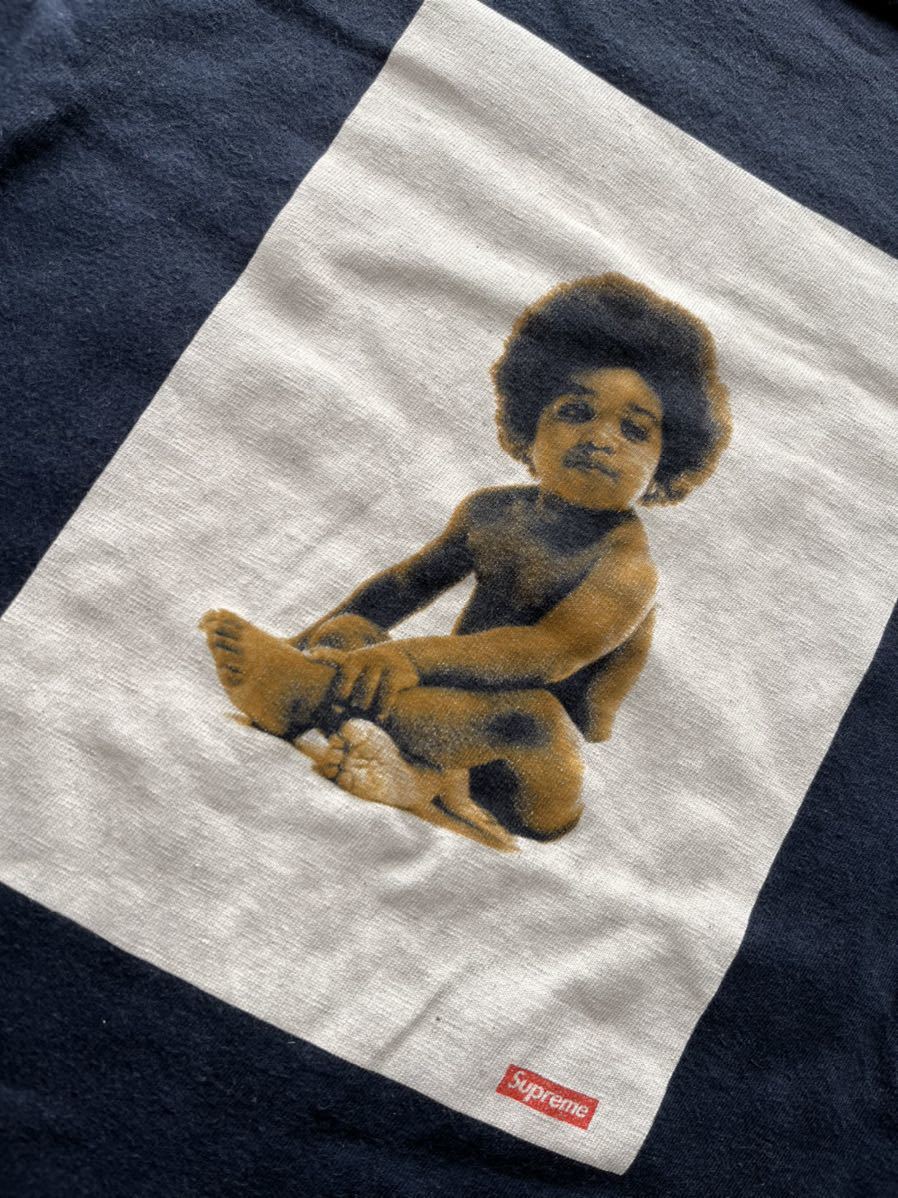 激レア】SUPREME 11AW Biggie TEE ビギー Tシャツ M ナチュラル ...