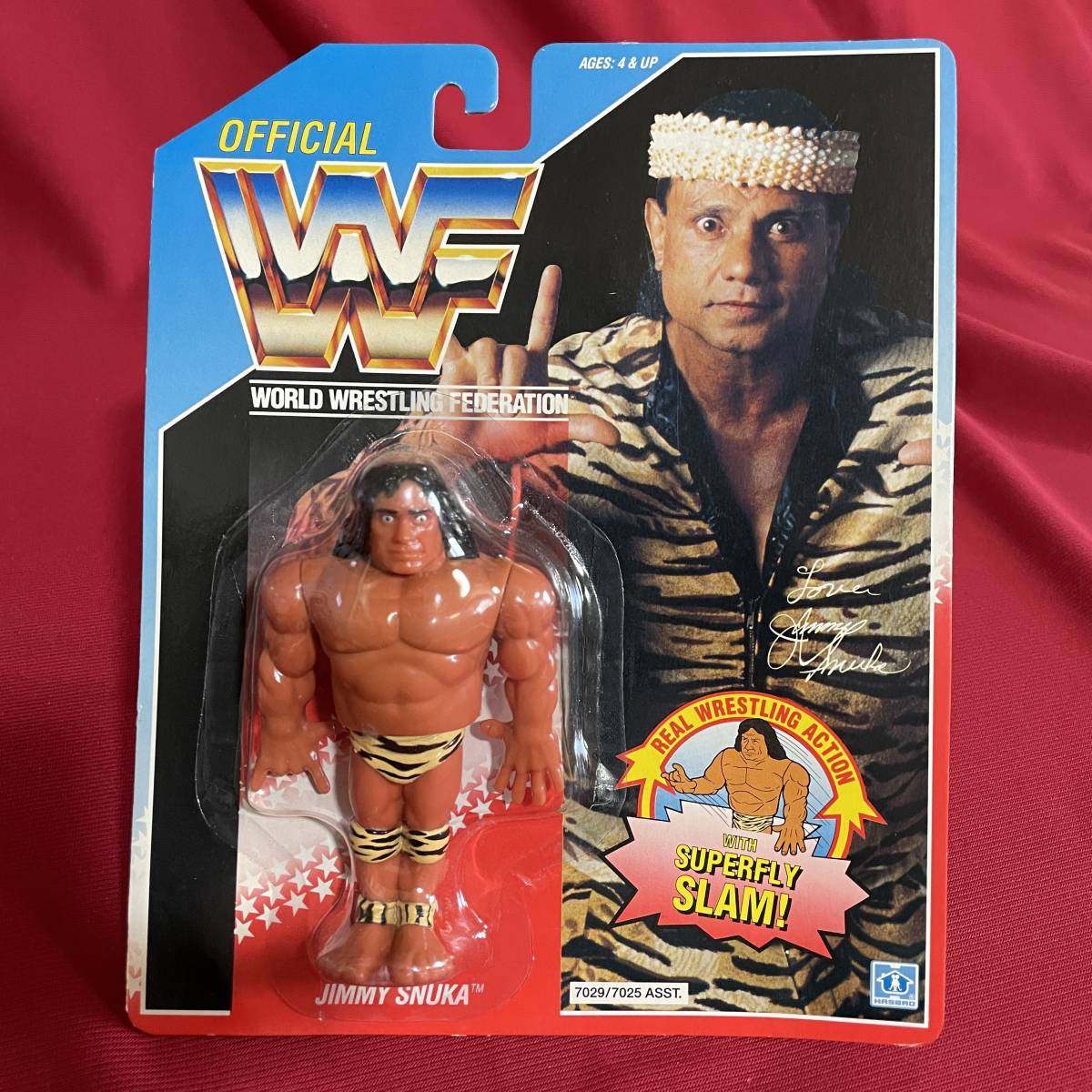 WWF ハズブロ プロレスフィギュア ジミー・スヌーカ