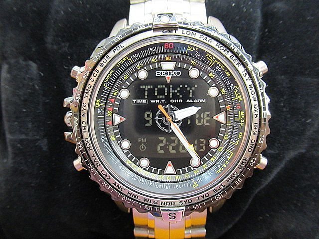 未使用】◇未使用 作動品 SEIKO PROSPEX スカイプロフェッショナル